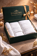 SIGNATURE SPA COLLECTION SET 3 PROSOAPE 100% BUMBAC 550GSM