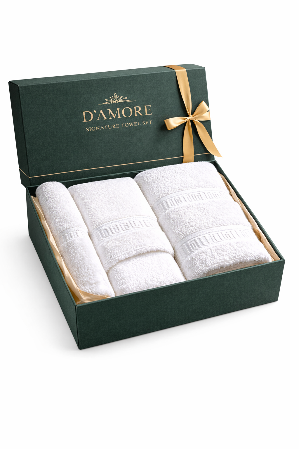SIGNATURE SPA COLLECTION SET 3 PROSOAPE 100% BUMBAC 550GSM
